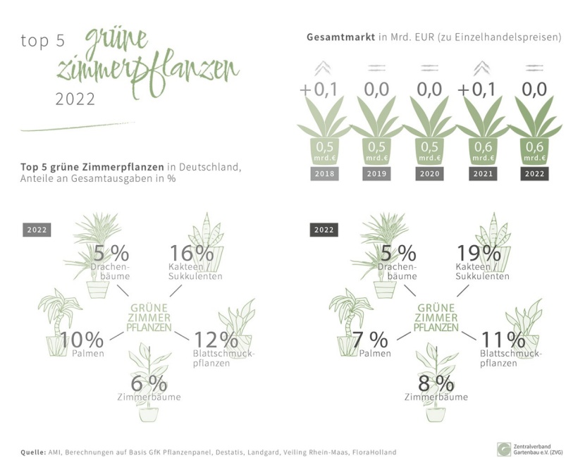 Top-10 Blumen und Pflanzen 2022